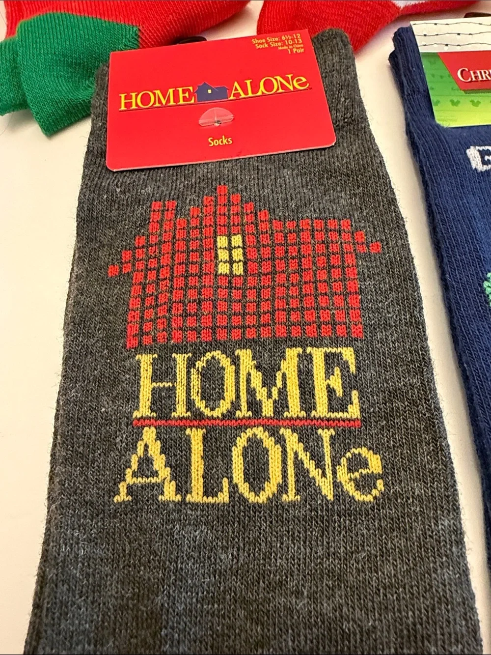 Holiday Movie Novelty Socks - Your Choice